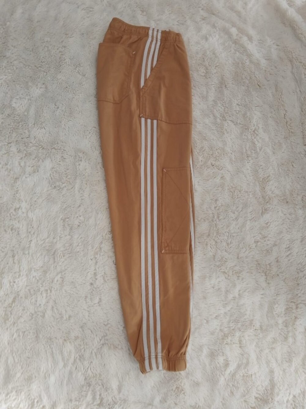 Adidas Originals Cargo Track Pants Tan Brown Men's Size Medium